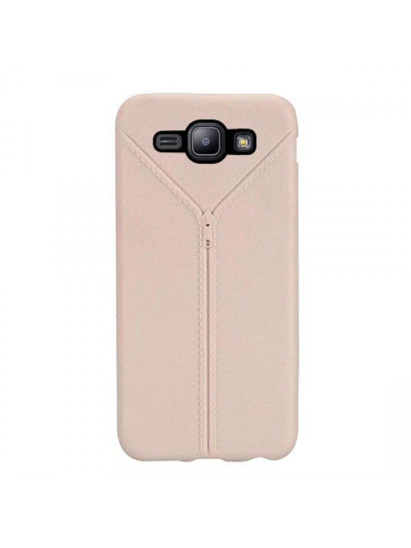 Samsung Galaxy J1 (J100) Zipper Serisi TPU Kapak Gold…