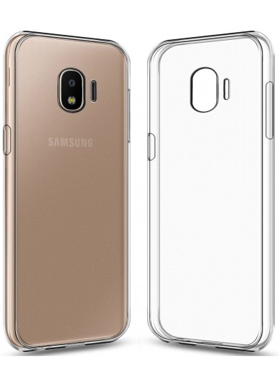 Samsung Galaxy J2 Core (J260) Kılıf FitCase Toz Koruma Tıpalı Şeffaf Arka Kapak
