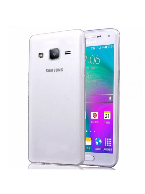 Samsung Galaxy J3 (J300) Color Curve Silikon Arka Kapak / Kılıf Şeffaf…