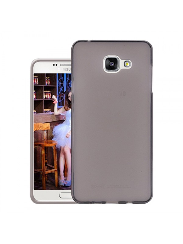 Samsung Galaxy J3 (J300) Kılıf Soft Silikon Şeffaf-Siyah Arka Kapak…