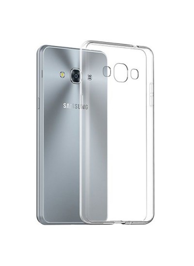 Samsung Galaxy J3 Pro (J330) Kılıf Soft Silikon Şeffaf Arka Kapak