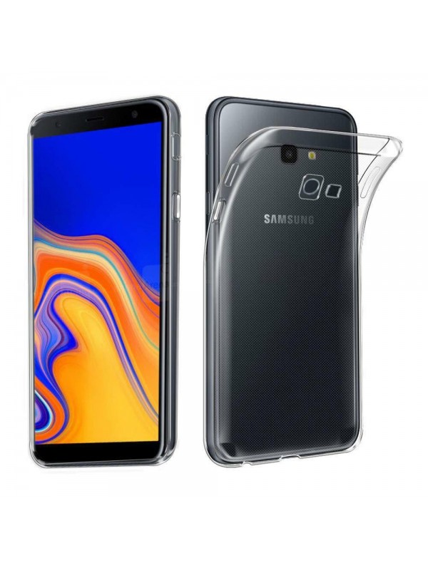 Samsung Galaxy J4 Plus (J415) Kılıf FitCase Toz Koruma Tıpalı Şeffaf …