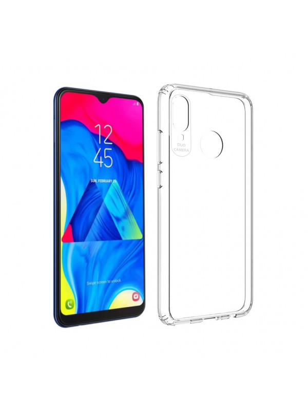 Samsung Galaxy M20 (M205) Kılıf Köşe Korumalı Şeffaf Silikon Kapak…
