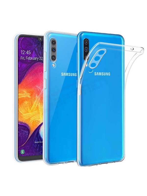 Samsung Galaxy M30 (M305) Kılıf FitCase Toz Koruma Tıpalı Şeffaf Arka…