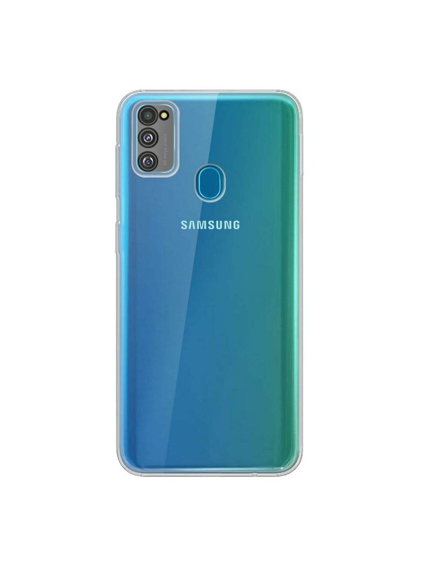 Samsung Galaxy M30s (M307) Kılıf FitCase Toz Koruma Tıpalı Şeffaf Ark…