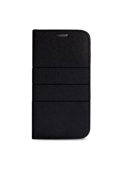 Samsung Galaxy Mega (I9200) Dikişli ve Gizli Mıknatıslı Tiger Kılıf Siyah