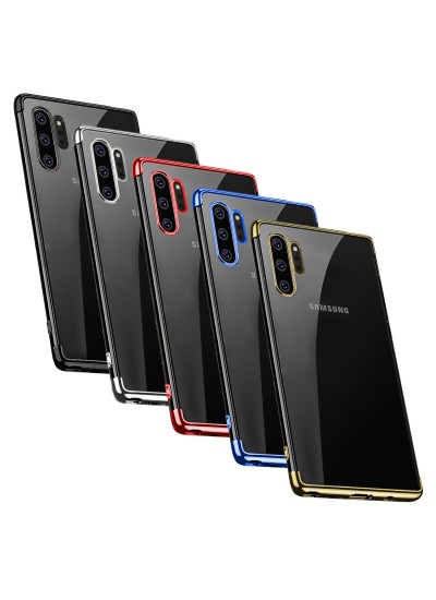 Samsung Galaxy Note 10 (N970) Dört Köşe Lazer Silikon Kapak/Kılıf