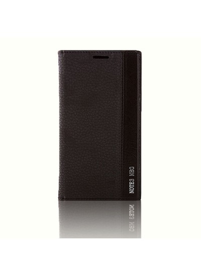 Samsung Galaxy Note 3 Neo (N7500) Gizli Mıknatıslı Magnum Kılıf Siyah