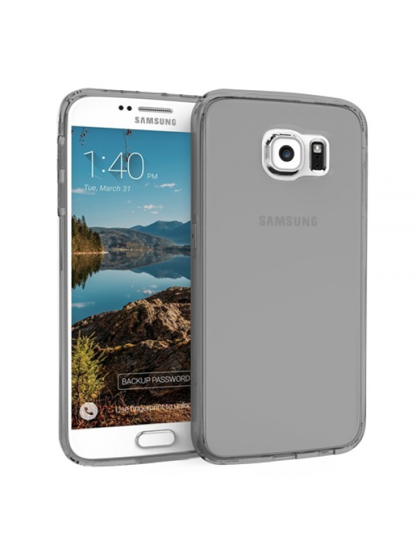 Samsung Galaxy Note 5 EDGE Kılıf Soft Silikon Şeffaf-Siyah Arka Kapak…