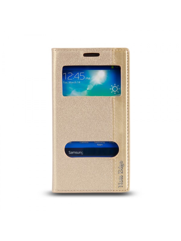 Samsung Galaxy Note EDGE (N915) Gizli Mıknatıslı Pencereli Magnum Kıl�…