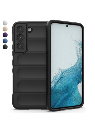 Samsung Galaxy S22 Kılıf Optimum Lens Çerçeveli Silikon Kapak