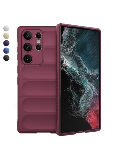 Samsung Galaxy S22 Ultra Kılıf Optimum Lens Çerçeveli Silikon Kapak