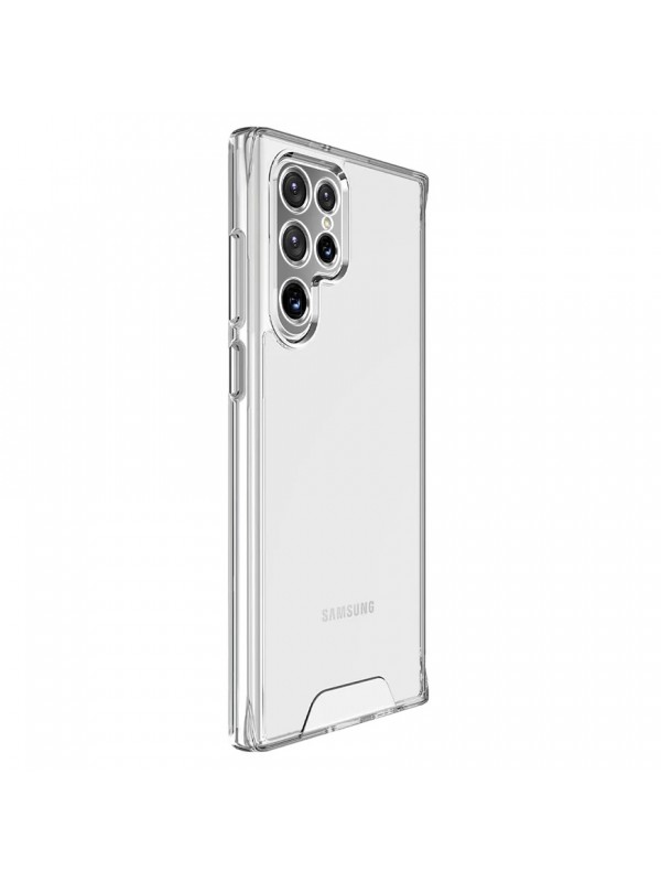 Samsung Galaxy S22 Ultra Kılıf Space Seri Lux Silikon Şeffaf Kapak…