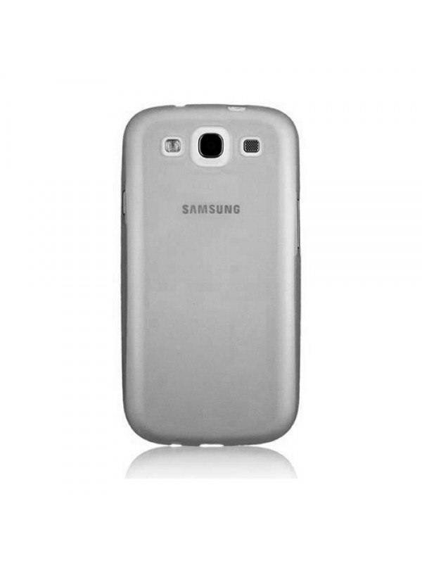 Samsung Galaxy S3 (I9300) Kılıf Soft Silikon Şeffaf-Siyah Arka Kapak…