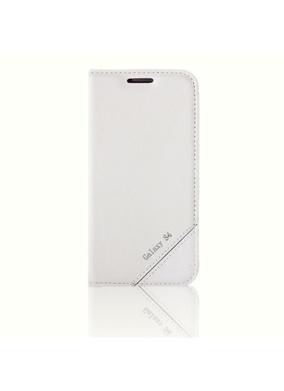 Samsung Galaxy S4 (I9500) Gizli Mıknatıslı Magnum Kılıf Beyaz