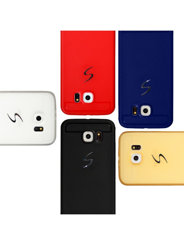 Samsung Galaxy S6 (G920) - Luster Silikon Arka Kapak-Kılıf…