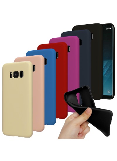 Samsung Galaxy S8 Kılıf FitCase PremiumS Silikon Arka Kapak