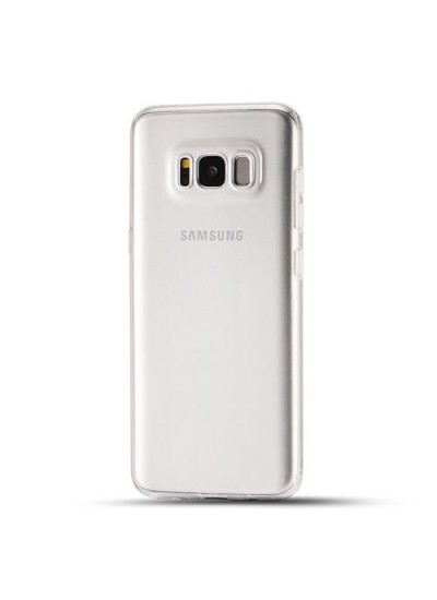 Samsung Galaxy S8 Kılıf Soft Silikon Şeffaf Arka Kapak