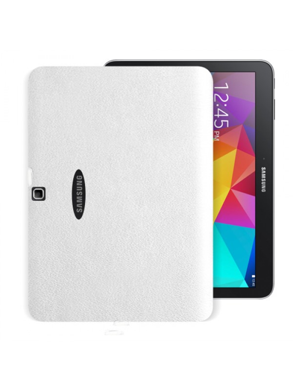 Samsung Galaxy Tab 4 T530 10.1" Kılıf Deri Dokulu Silikon Arka Kapa…