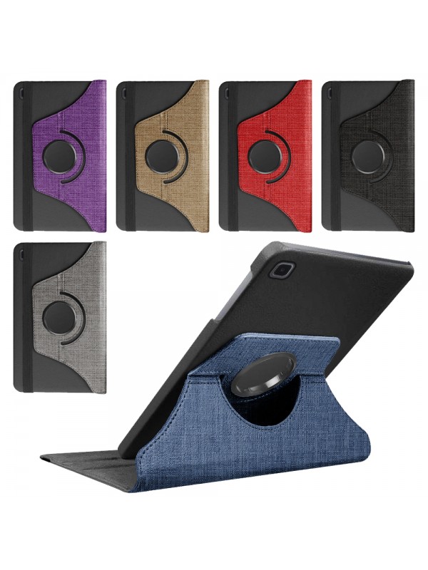 Samsung Galaxy Tab S6 Lite P610/P615/P617 Kılıf Fabric 360 Derece Döner…