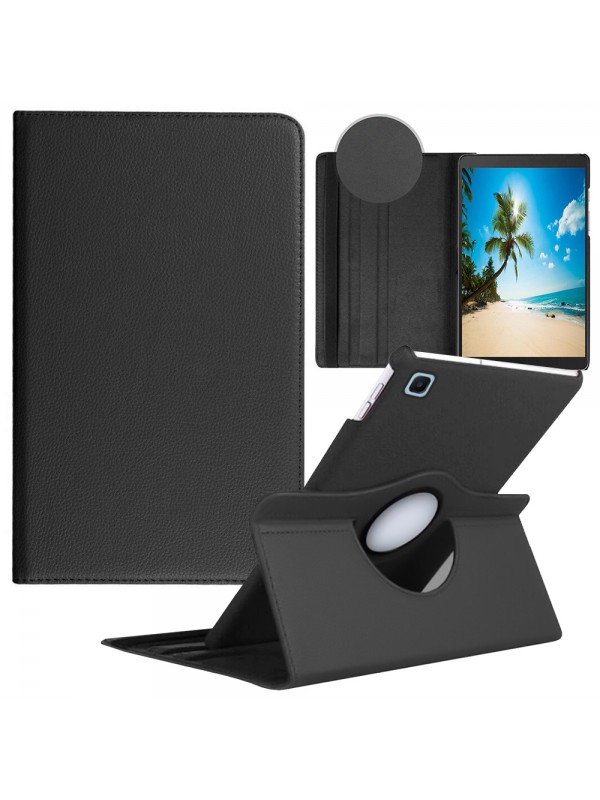 Samsung Galaxy Tab A T510/T515/T517 Kılıf Elite 360 Derece Döner Standl…