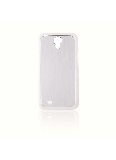 Samsung I9200 Mega Koruyucu Metal Arka Kapak Beyaz