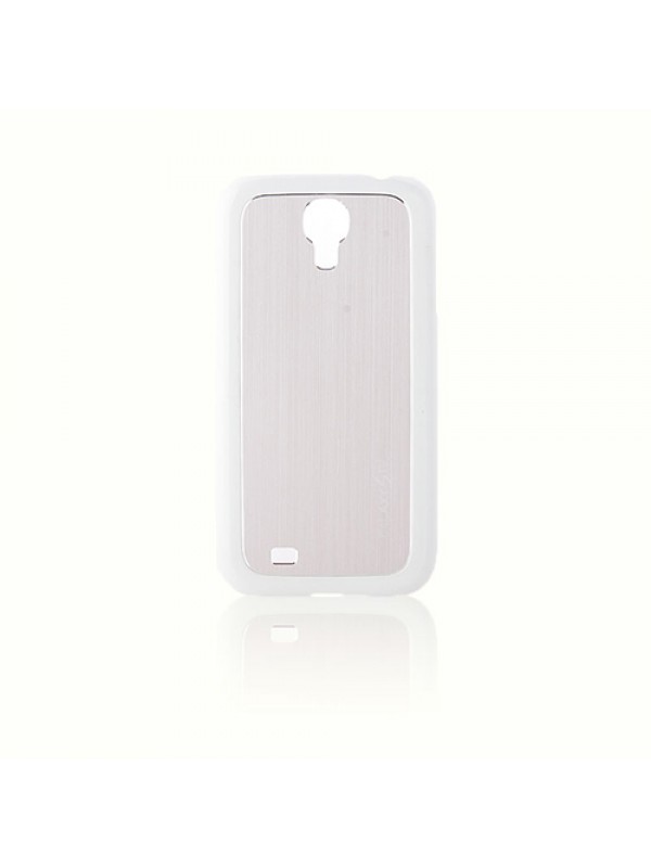 Samsung I9500 S4 Koruyucu Metal Arka Kapak Beyaz…