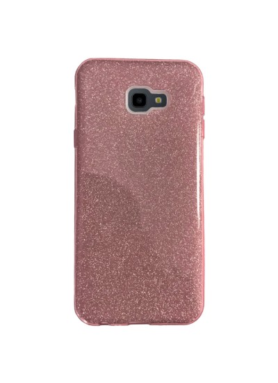 Samsung J4 Plus (J415) 3in1 Simli Silikon Arka Kapak Pembe