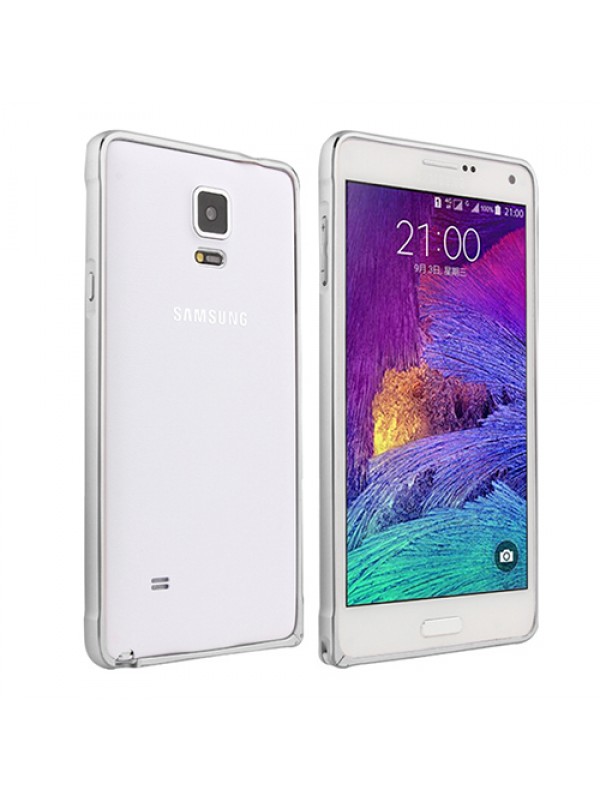 Samsung Note 4 N910 Bumper Çerçeve Kılıf Gri…