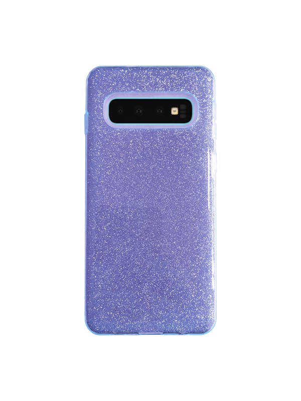 Samsung S10 (G973) 3in1 Simli Silikon Arka Kapak Mor…
