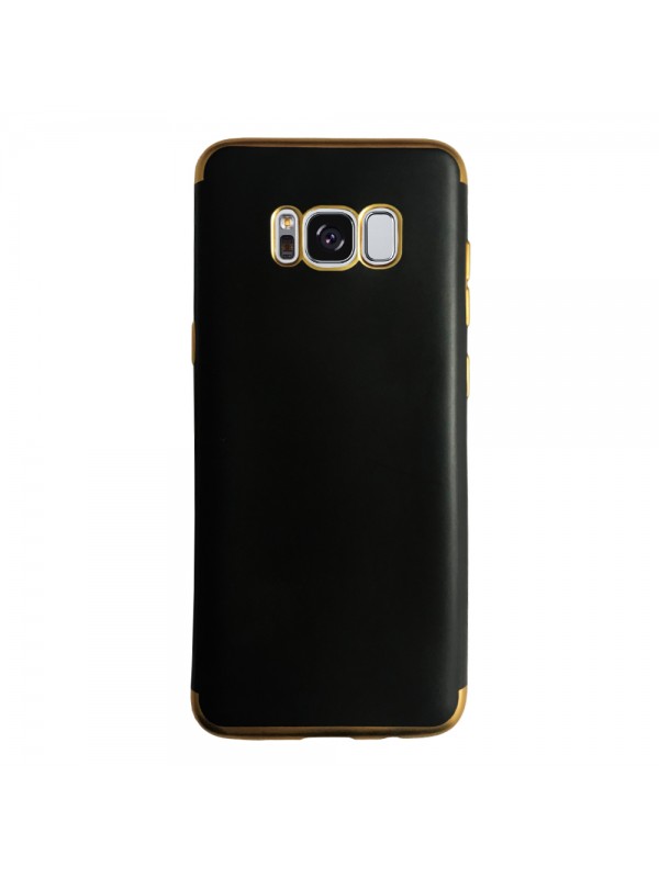 Samsung S8 Plus (G955) Premium Bright Arka Kapak Gold…