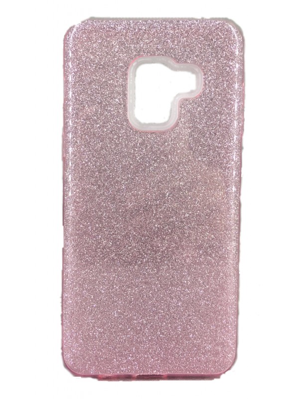 Samsung S9 (G960) 3in1 Simli Silikon Arka Kapak Pembe…