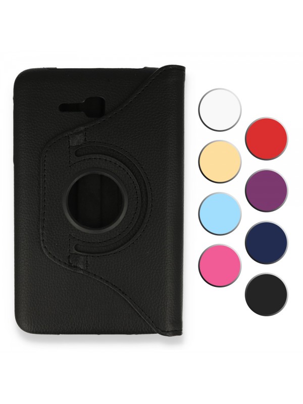 Samsung Tab 3 Lite (T110-T113) 360 Derece Döner Standlı Kılıf…
