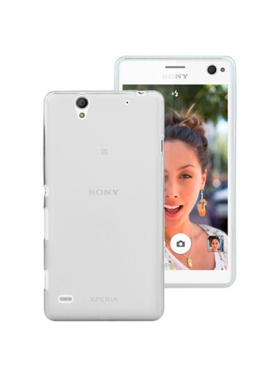 Sony Xperia C4 Kılıf Soft Silikon Şeffaf Arka Kapak