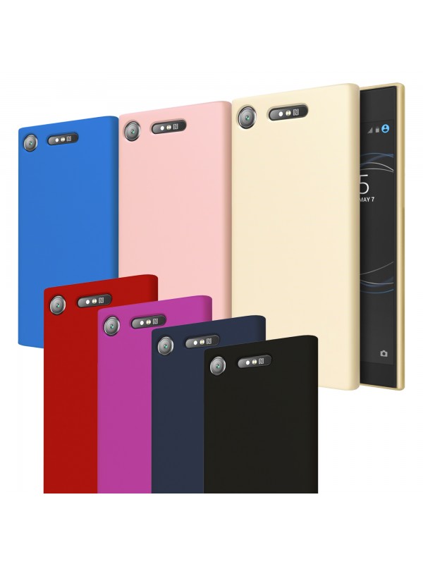 Sony Xperia XZ1 Kılıf FitCase PremiumS Silikon Arka Kapak…