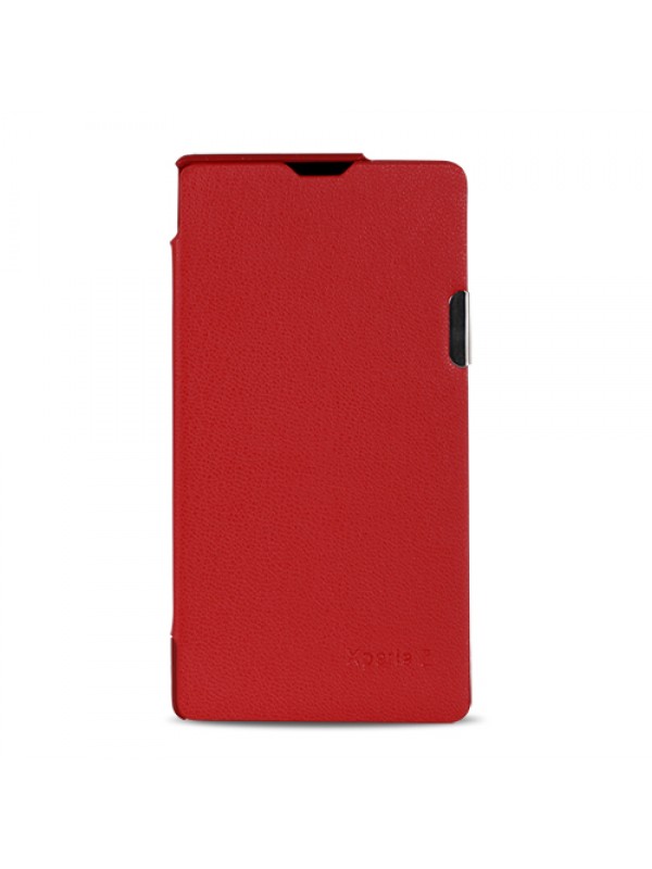 Sony Xperıa Z L36H Mıknatıslı Flip Case Kılıf Kırmızı…