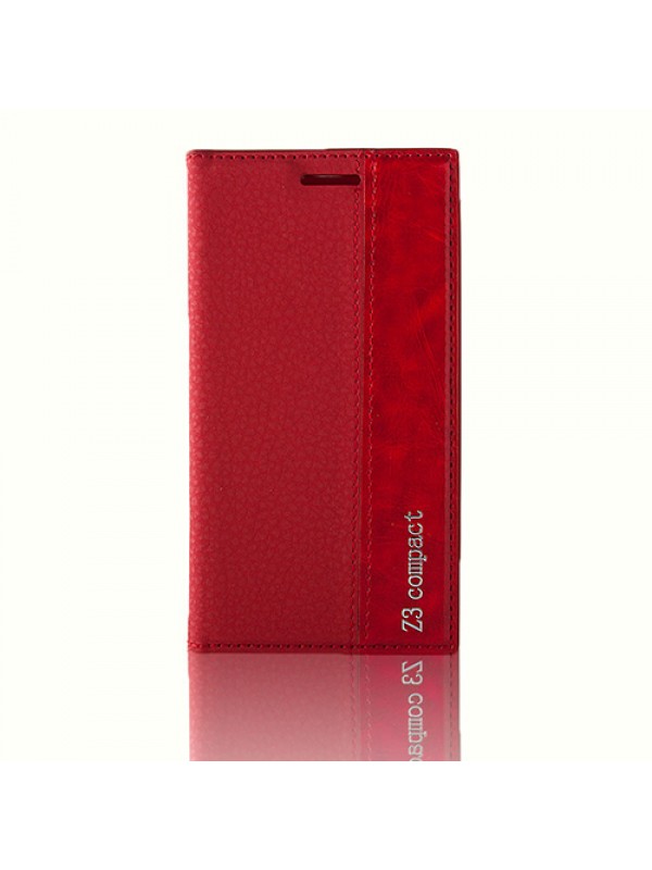 Sony Xperia Z3 Compact Gizli Mıknatıslı Magnum Kılıf Kırmızı…