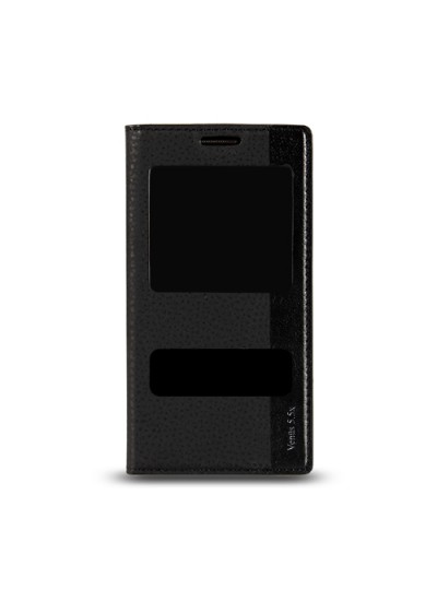 Vestel Venus 5.5X Gizli Mıknatıslı Pencereli Magnum Kılıf Siyah