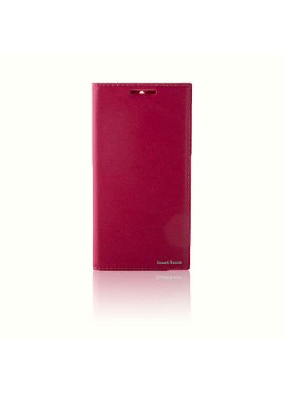 Vodafone Smart 4 Max Gizli Mıknatıslı Premium Magnum Kılıf Pembe