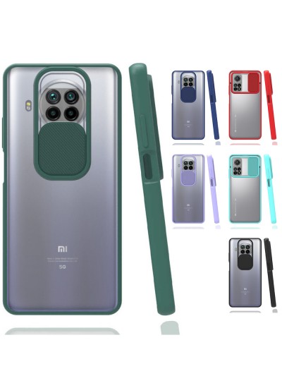Xiaomi Mi 10T Lite Kılıf Palm Kamera Koruma Kapaklı Silikon