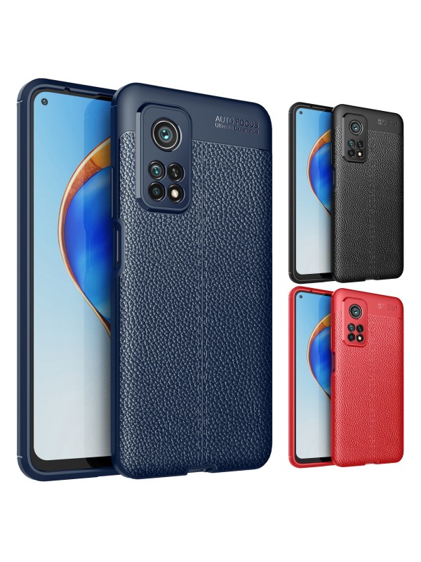 Xiaomi Mi 10T Pro Kılıf Focus Deri Desen Silikon Arka Kapak…