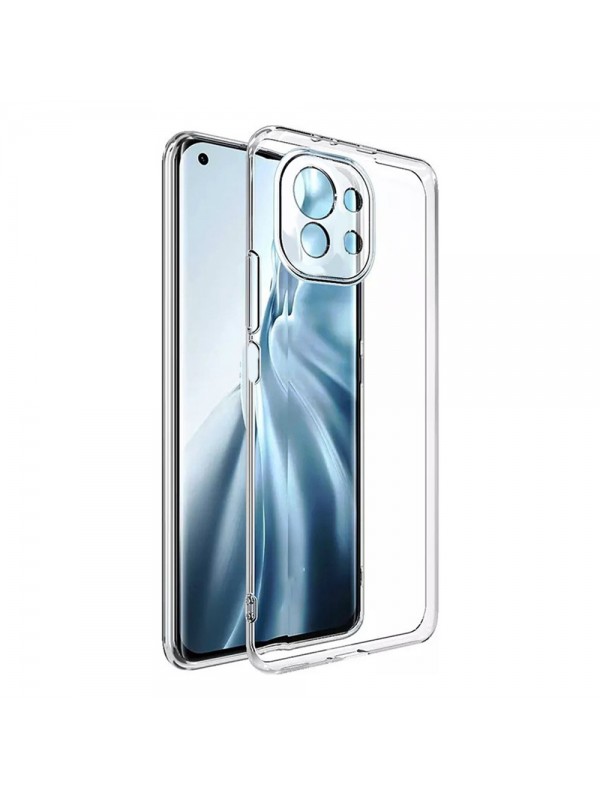 Xiaomi Mi 11 Lite Kılıf Kamera Korumalı Silikon Şeffaf Arka Kapak…