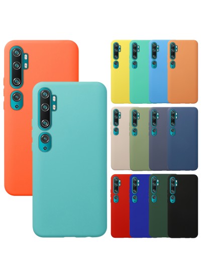 Xiaomi Mi Note 10 Kılıf Nano Lansman Silikon Arka Kapak