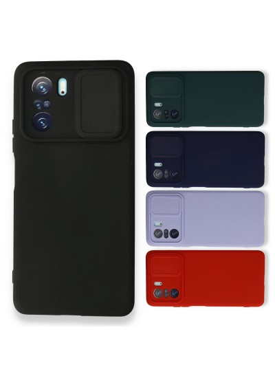 Xiaomi Poco F3 Kılıf Palm Color Kamera Koruma Kapaklı Silikon
