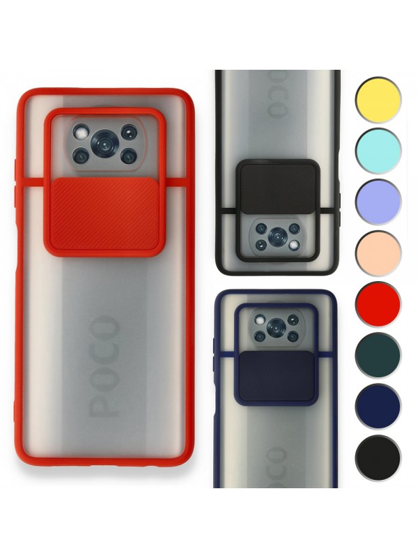 Xiaomi Poco X3 Pro Kılıf Palm Kamera Koruma Kapaklı Silikon…