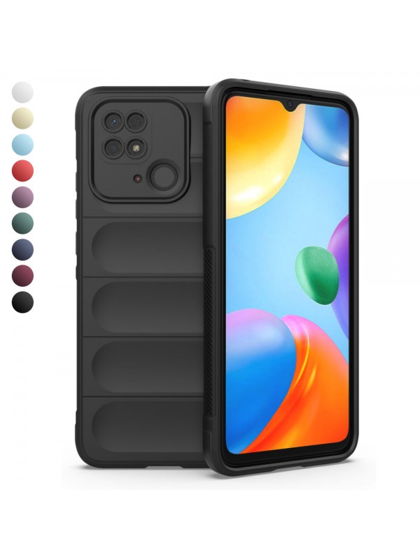 Xiaomi Redmi 10C / Poco C40 Kılıf Optimum Lens Çerçeveli Silikon Kapak…