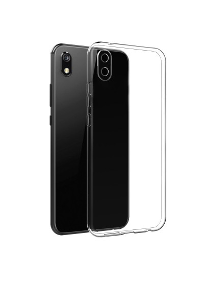 Xiaomi Redmi 7A Kılıf FitCase Toz Koruma Tıpalı Şeffaf Arka Kapak