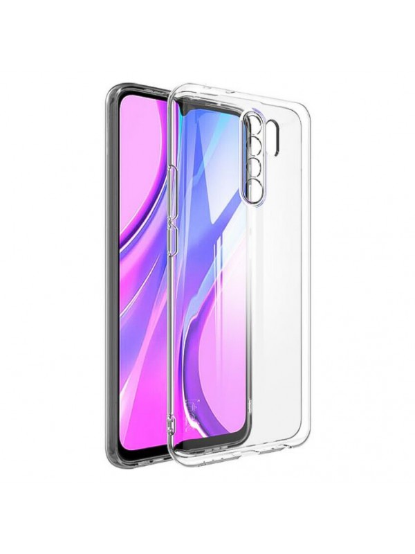 Xiaomi Redmi 9 Kılıf FitCase Toz Koruma Tıpalı Şeffaf Arka Kapak…