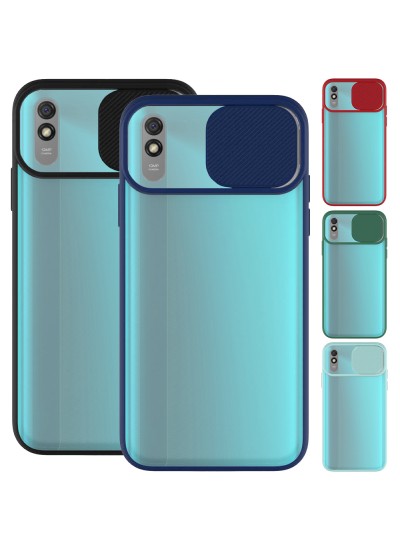 Xiaomi Redmi 9A Kılıf Palm Kamera Koruma Kapaklı Silikon