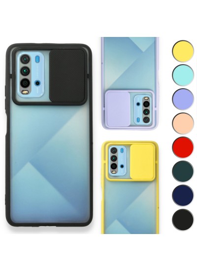 Xiaomi Redmi 9T Kılıf Palm Kamera Koruma Kapaklı Silikon